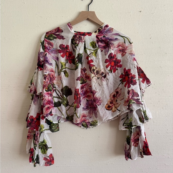 Intermix Alberta Floral Blouse - Picture 2 of 6